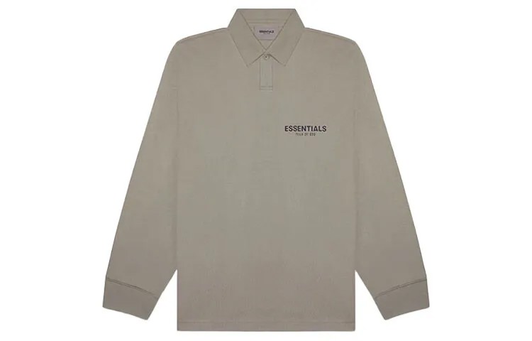 ФУТБОЛКА ПОЛО унисекс Fear of God Essentials, Бежевый
