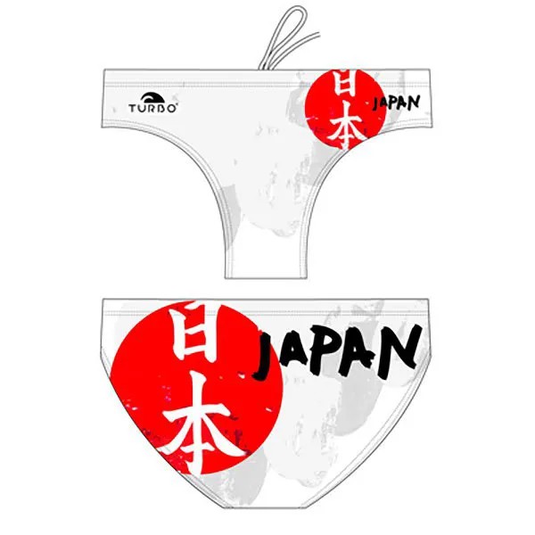 Плавки Turbo Japan Flag Waterpolo, белый