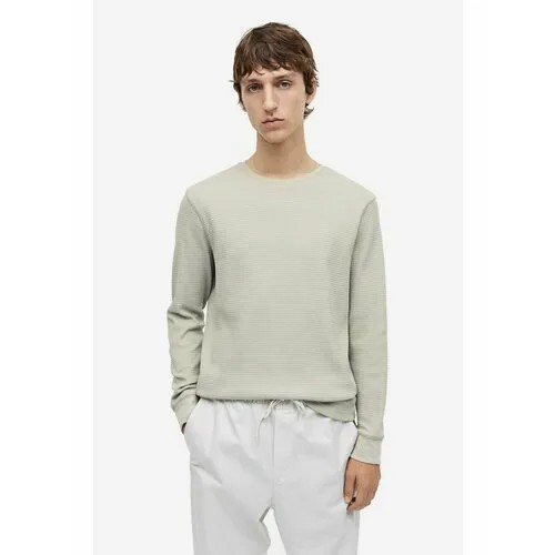 Лонгслив H&M, размер L, серый