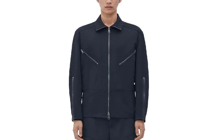 Куртка мужская темно-синяя Bottega Veneta, синий