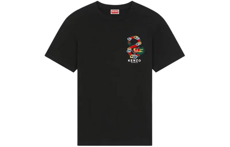 KENZO Мужская футболка, цвет Black