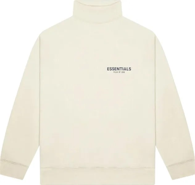 Толстовка Fear of God Essentials Mock Neck Sweatshirt 'Cream', кремовый