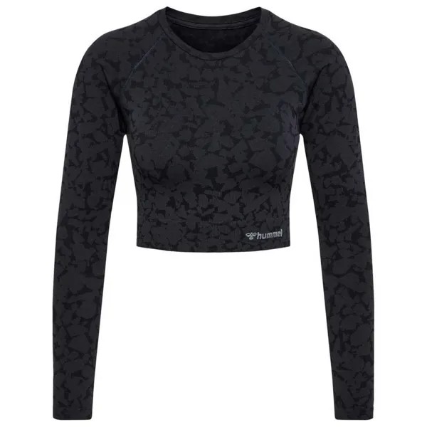 Спортивная футболка Hummel PI Crop Seamless, черный