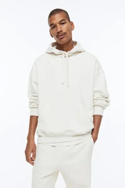 Хлопковая толстовка оверсайз H&M
