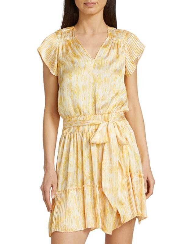 Платье maggie с принтом Ramy Brook Radiant yellow