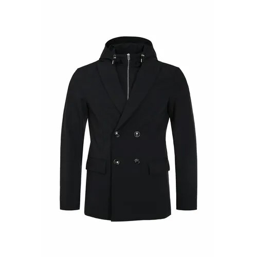 Пиджак EMPORIO ARMANI, размер 46, черный