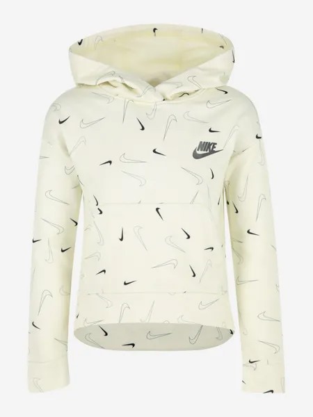 Худи для девочек Nike, Желтый