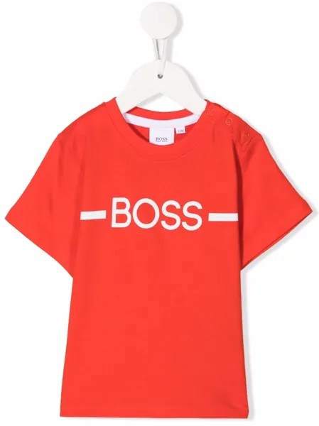 BOSS Kidswear футболка с логотипом