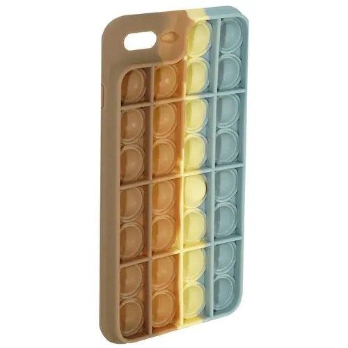 Чехол силиконовый без бренда, Pop It для APPLE iPhone 7/8 Plus, №9, тонкий, непрозрачный, матовый