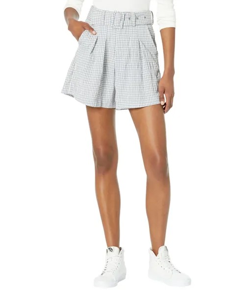 Шорты Blank NYC, Searsucker Gingham Belted Shorts