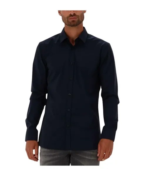 Классическая рубашка elisha02 Hugo Boss, синий