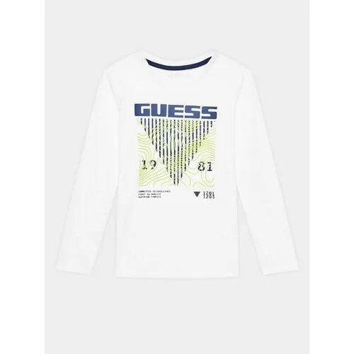 Лонгслив GUESS, размер 14Y [METY], белый