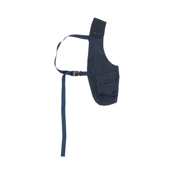 Жилет Engineered Garments Shoulder Vest, синий
