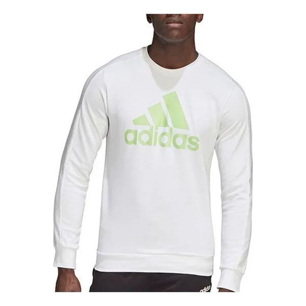 Толстовка adidas Casual Sports Round Neck Pullover White, белый