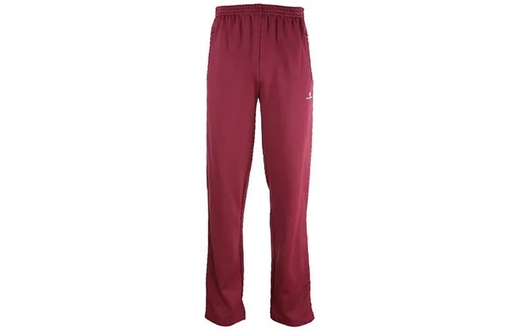 Balenciaga Мужские трикотажные спортивные штаны, цвет Burgundy