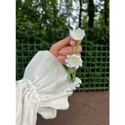 Бусы Daily Daisy, длина 40 см, зеленый