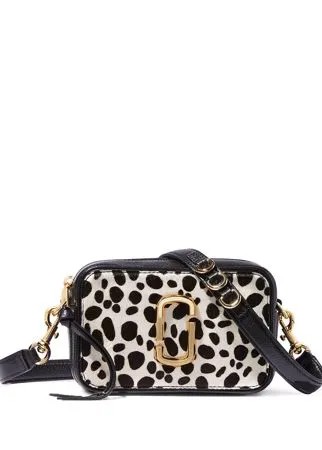 Marc Jacobs каркасная сумка The Softshot 17 с анималистичным принтом