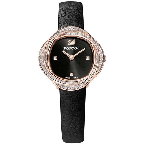 Наручные часы SWAROVSKI Наручные часы Swarovski Crystal Flower 5552421, черный