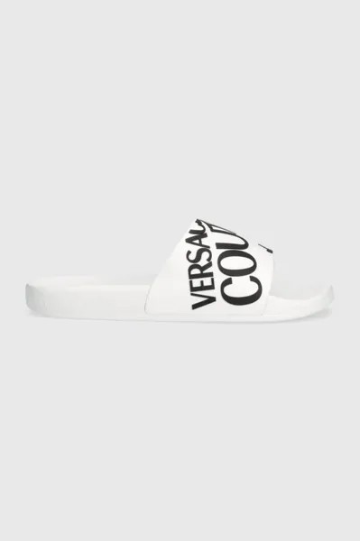 Слайд-шлепанцы Versace Jeans Couture, белый