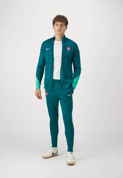 Национальная сборная Nike, бирюзовый/кинетический зеленый Portugal Strike Track Suit