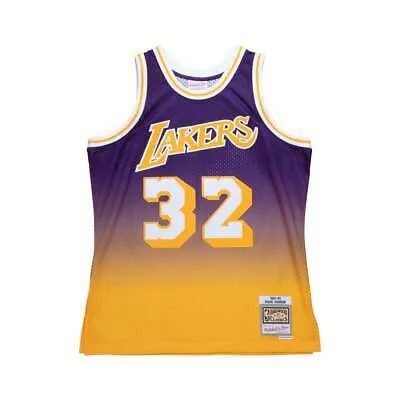 Спортивная майка Mitchell - Ness Fadeaway Swingman с круглым вырезом 1984, мужская S