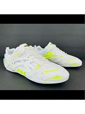 BALENCIAGA Мужские белые спортивные кроссовки на шнуровке с круглым носком 11