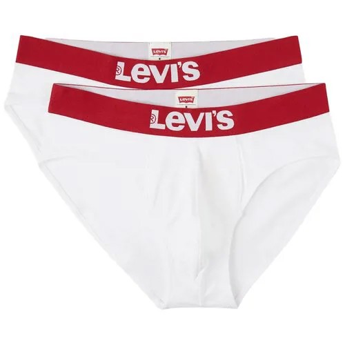Трусы (2 шт.) LEVIS MEN SOLID BASIC BRIEF 2P Мужчины 37149-0197 L