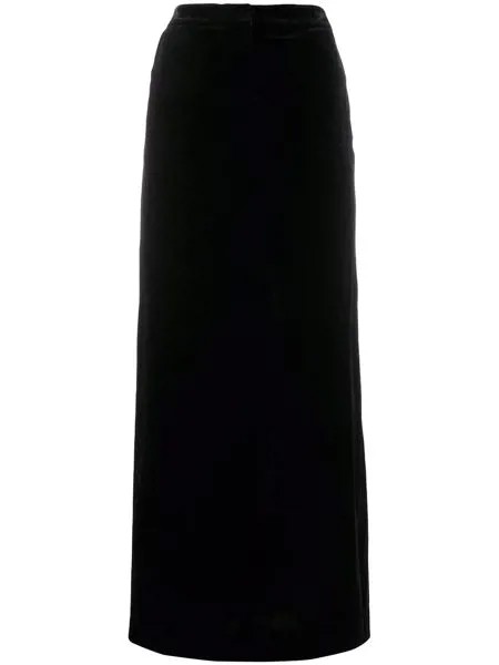 Emilio Pucci Pre-Owned бархатная юбка макси 1990-х годов