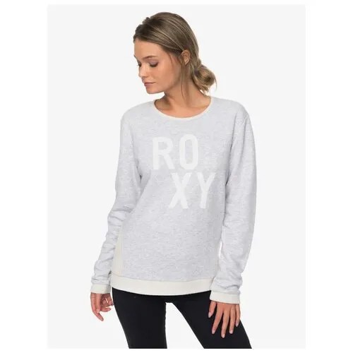 Свитшот с принтом Roxy ERJFT03708 Серый 40