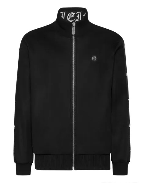 Спортивная куртка на молнии Skull&Bones Philipp Plein, черный