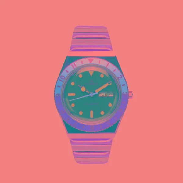 Наручные часы Timex Q Malibu золотой, Размер ONE SIZE