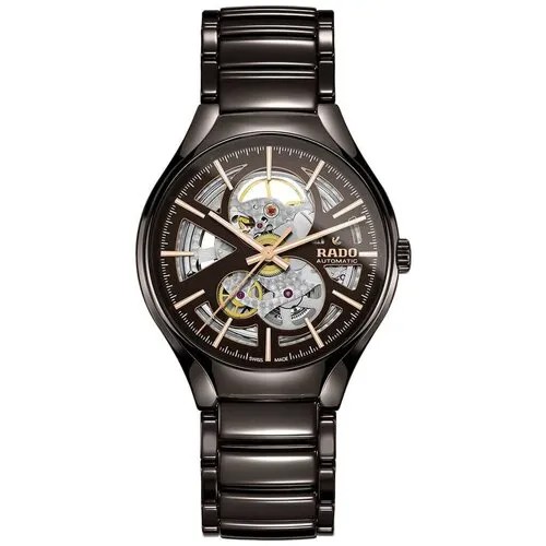 Наручные часы RADO, черный, коричневый