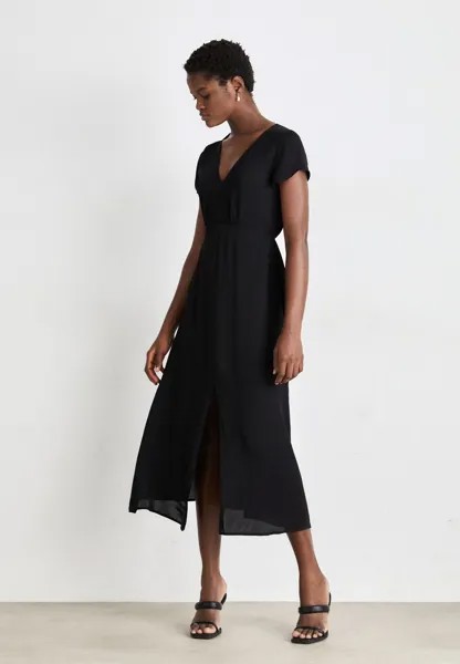 Дневное платье MIDI DRESS WITH BELT DKNY, цвет black