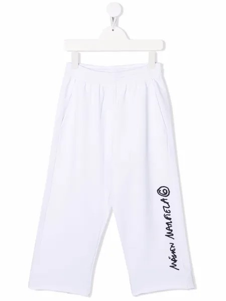 MM6 Maison Margiela Kids спортивные брюки с логотипом