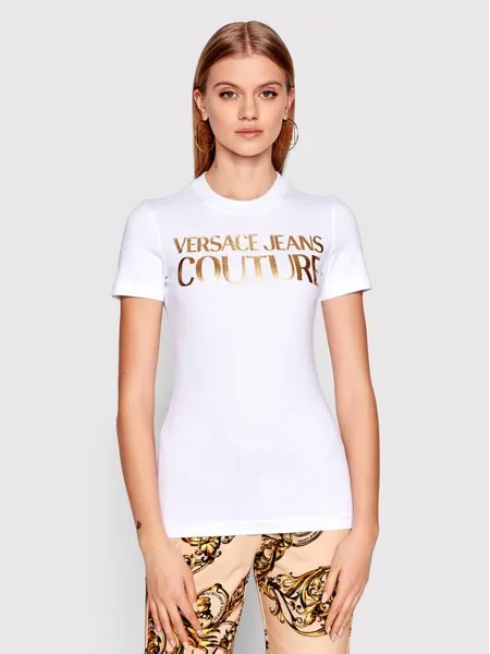 Футболка стандартного кроя Versace Jeans Couture, белый