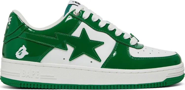 Кроссовки Bapesta Green, зеленый