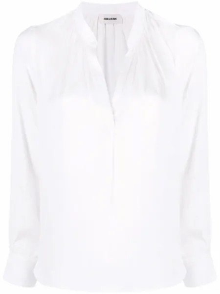 Блузка с V-образным вырезом Zadig&Voltaire, белый