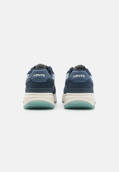 Кроссовки на шнуровке CHARGE Levi's, синий деним
