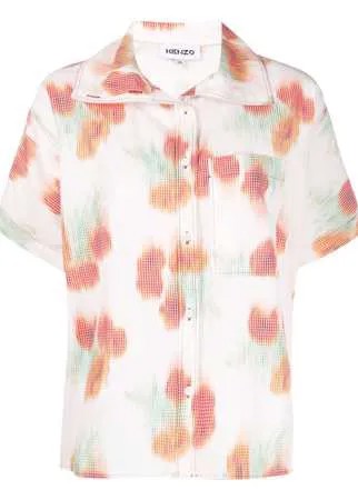 Kenzo рубашка Coquelicot' прямого кроя