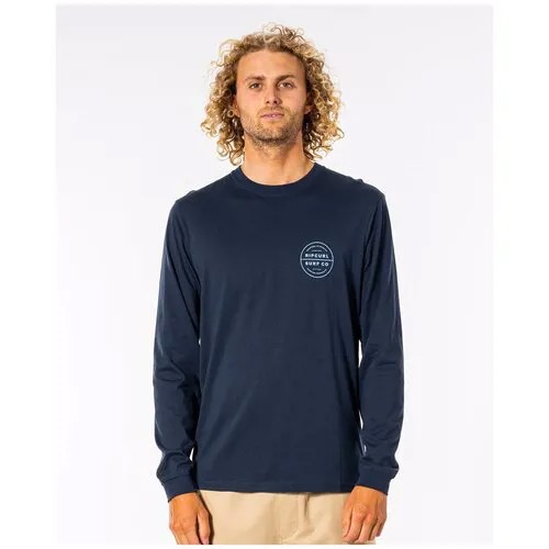 Лонгслив Rip Curl RE ENTRY L/S TEE, цвет 49 NAVY, размер L