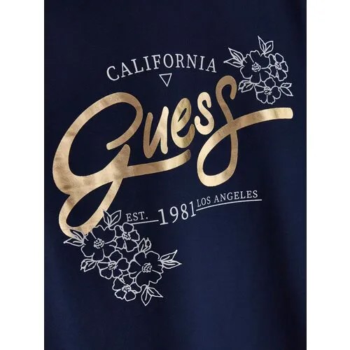 Футболка GUESS, размер 10, синий