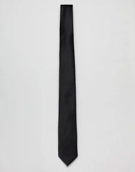 Черный классический галстук Burton Menswear