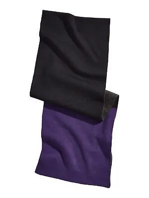 Мужской фиолетовый акриловый шарф-одеяло ALFANI с цветными блоками