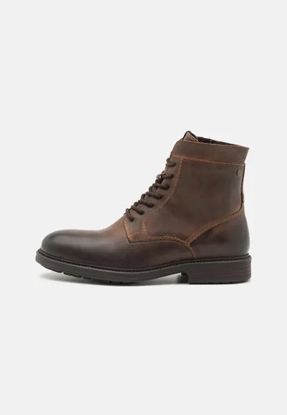 Ботильоны на шнуровке Jfwdelaney Boot Jack & Jones, цвет cognac