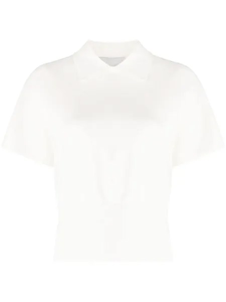 Креповая рубашка поло 3.1 Phillip Lim, белый