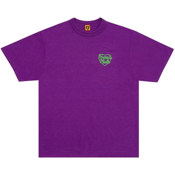 Футболка Human Made Color T-Shirt, фиолетовый