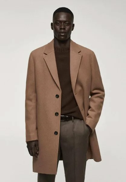 Классическое пальто HAKI Mango, цвет średni brązowy