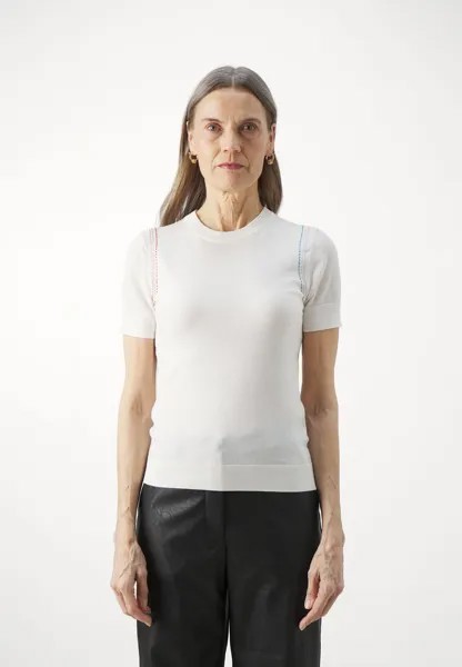 Футболка базовая WOMENS CREW NECK Paul Smith, цвет whites