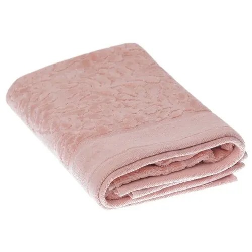 La Pastel Полотенце Узоры банное 50х90 см розовый