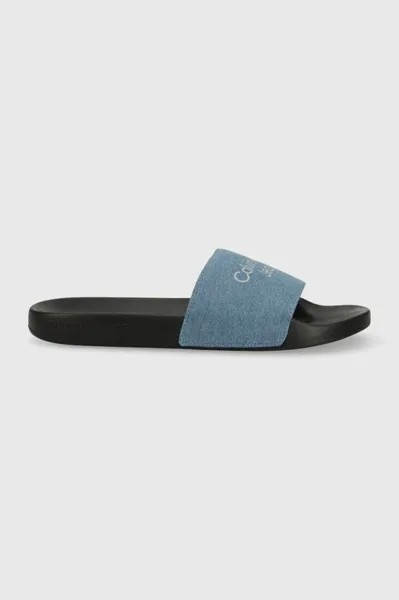 Шлепанцы Calvin Klein Jeans, фиолетовый